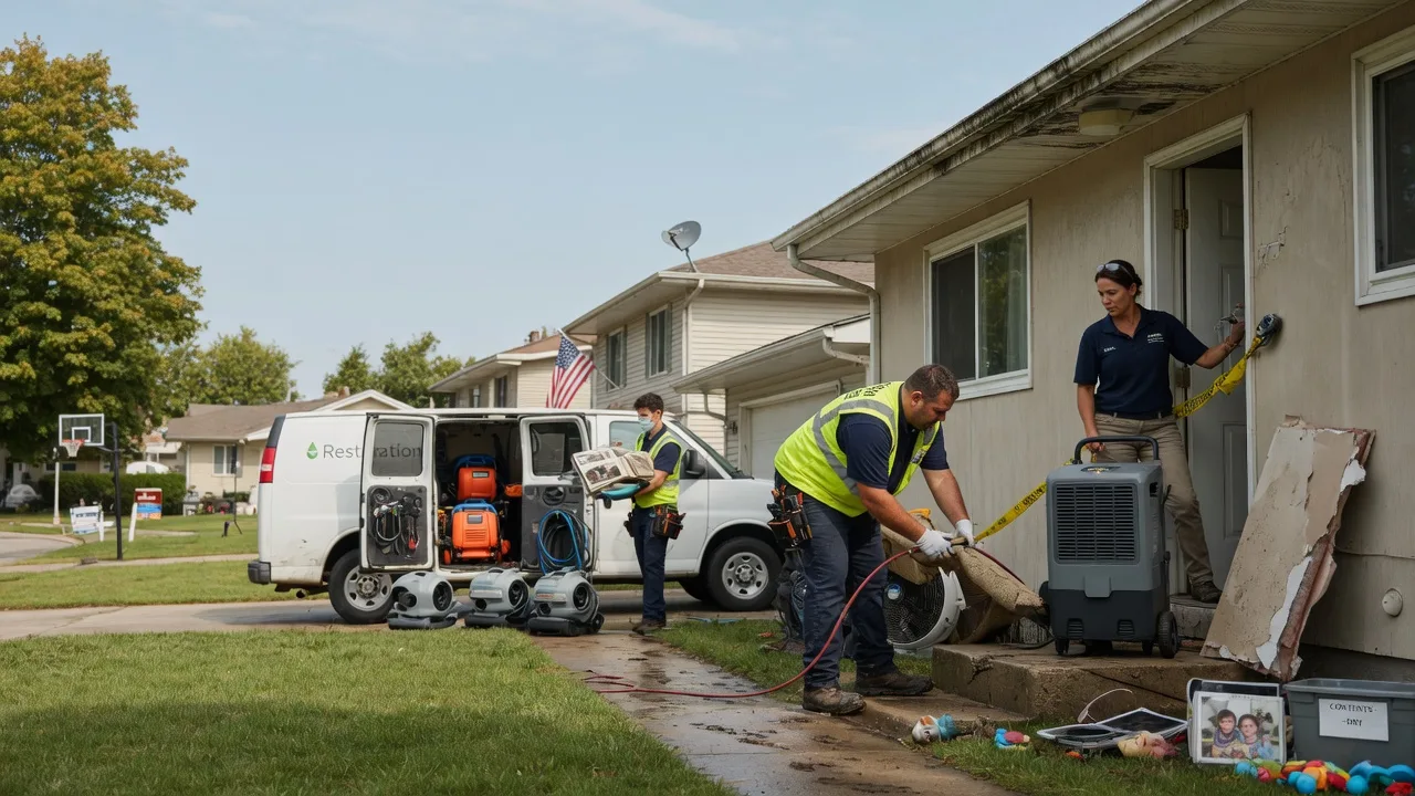 Water Damage Restoration in Canton, MS near me